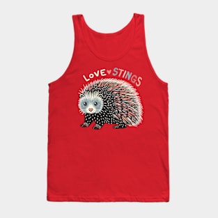 Love stings, Boho porcupine Tank Top